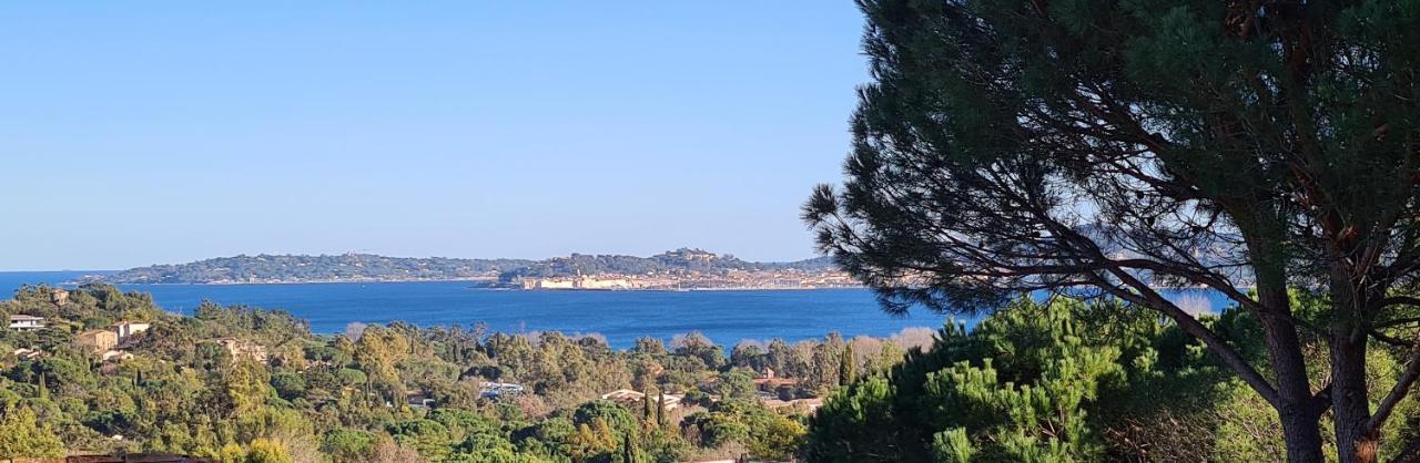 Eden Lou, L'Appart Appartement Climatise Avec Vue Exceptionnelle Sur Saint Tropez Grimaud Exteriér fotografie